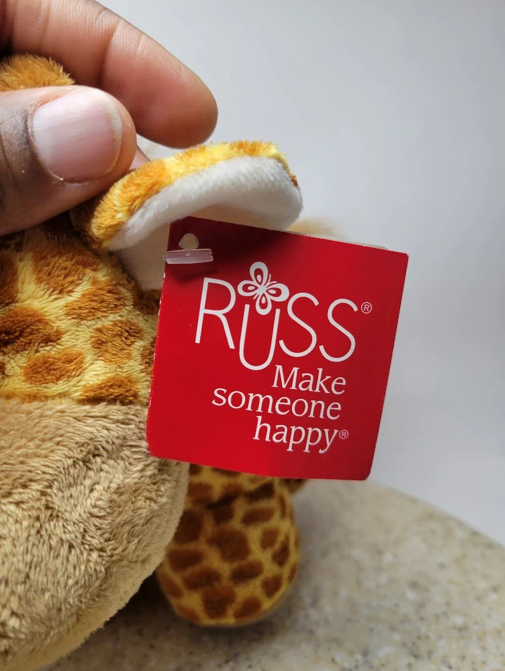 Russ Berrie Vintage Baby Giraffe Plush 7